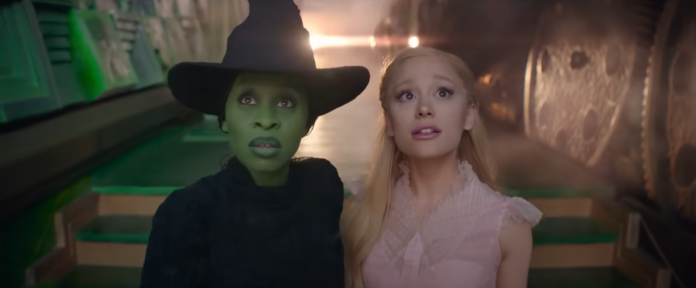 Ariana Grande and Cynthia Erivo in "Wicked"